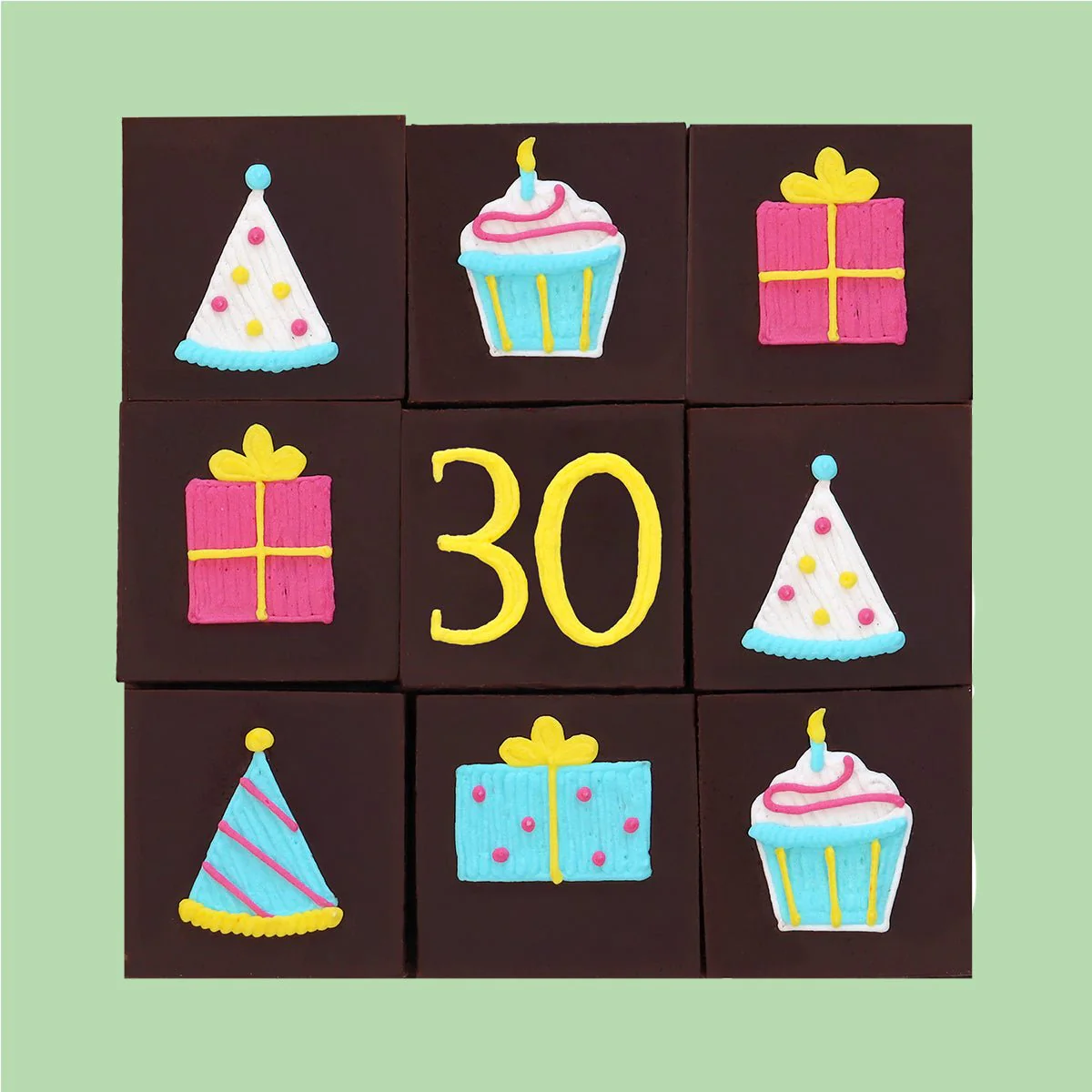 30th Birthday Milestone Brownies - Image 3