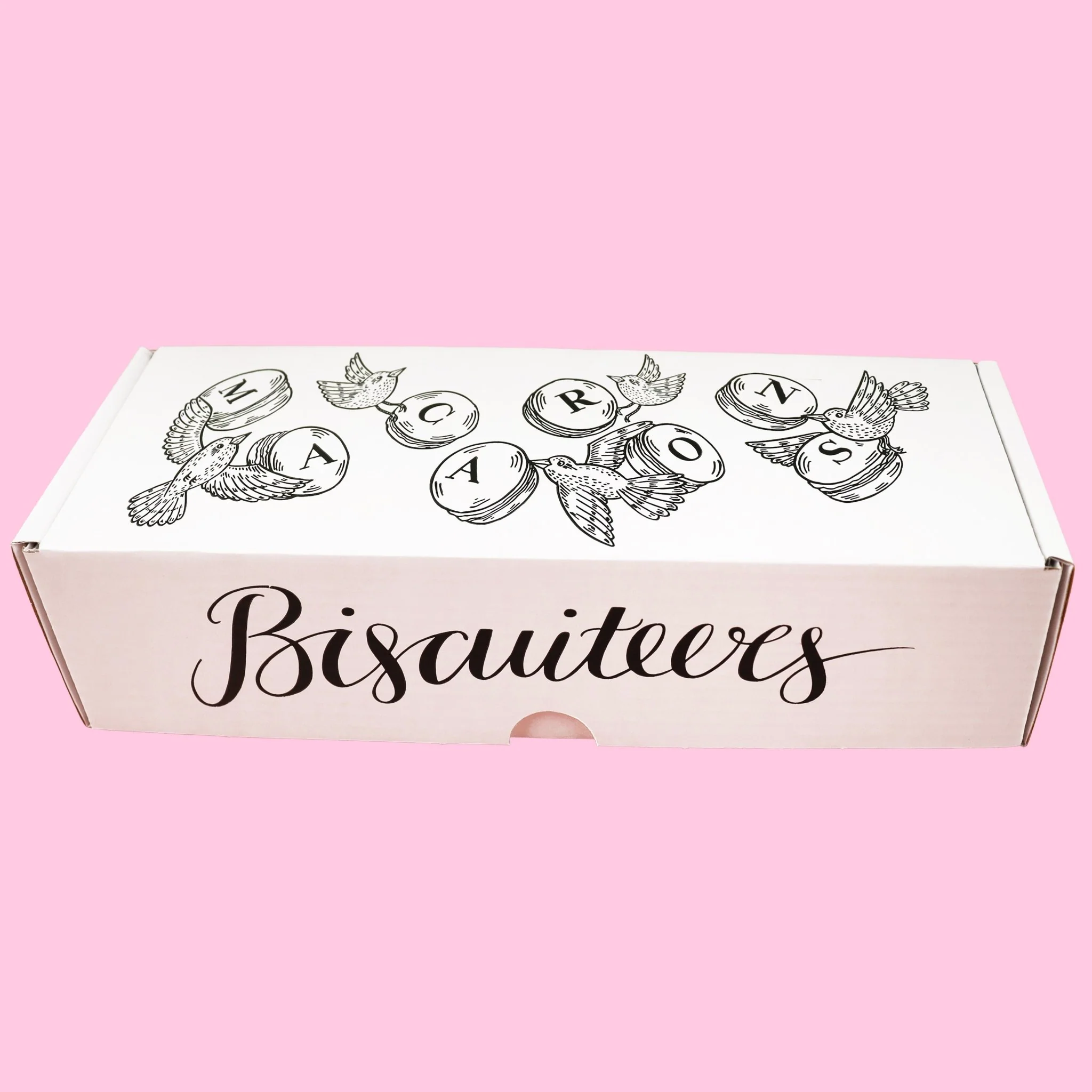 6 Christmas Macarons - Image 7