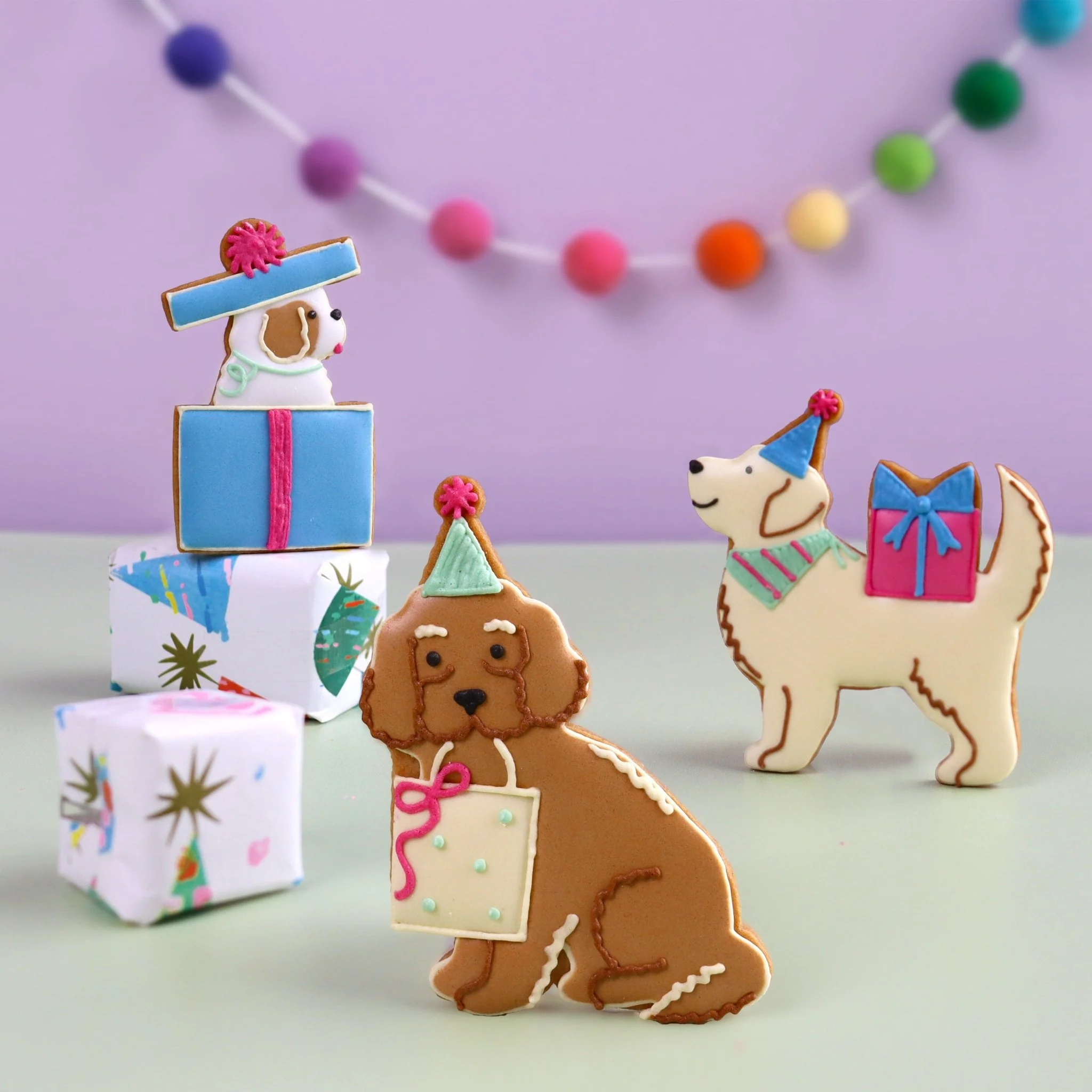 Party Pups Letterbox Biscuits - Image 2