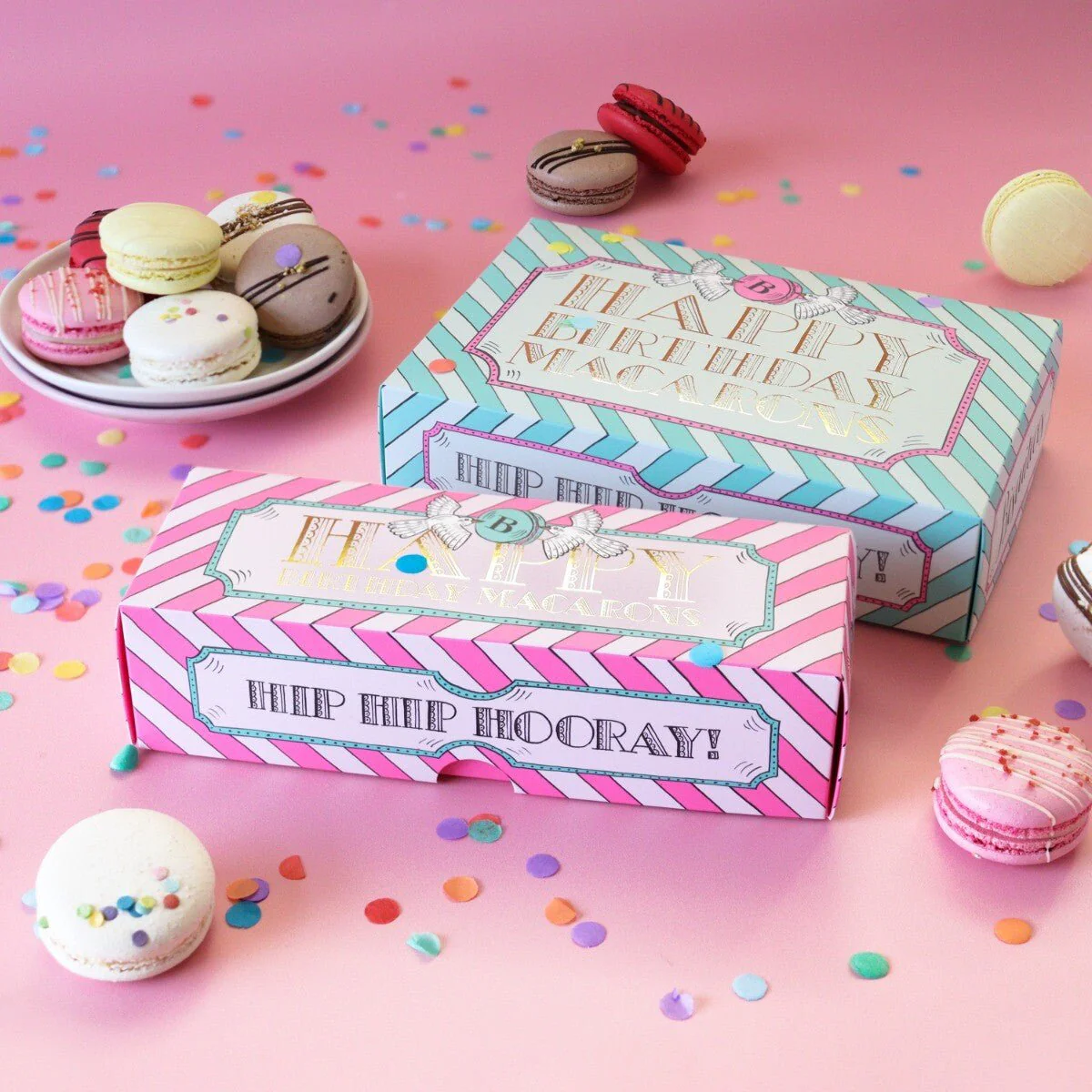 Birthday Macarons Mini Gift Box - Image 4