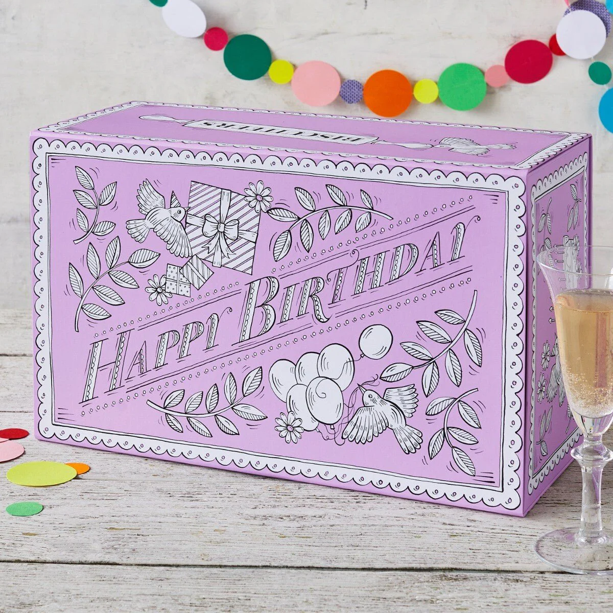 Birthday Treats Macaron Gift Box - Image 8