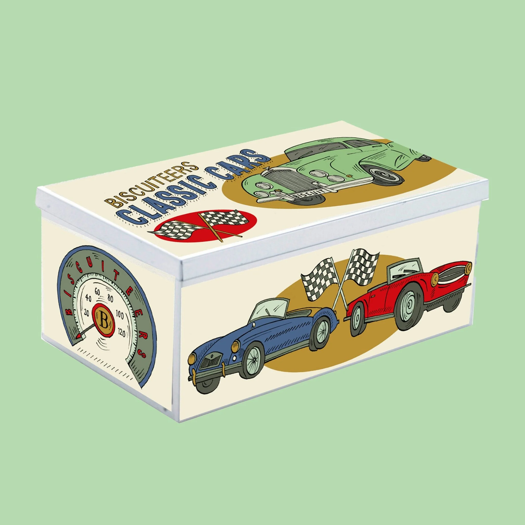 Classic Car Show Luxe Biscuit Tin - Image 4
