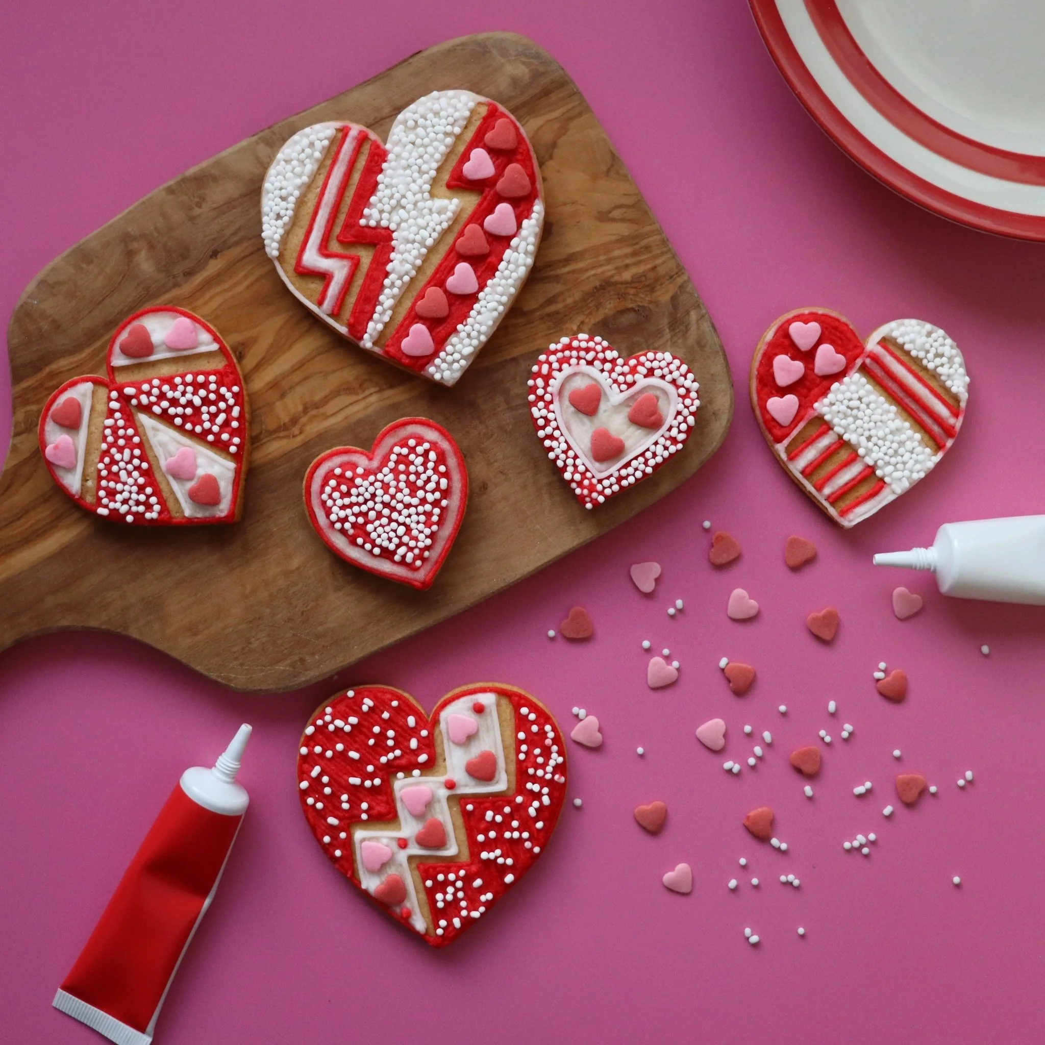 Love Hearts Letterbox DIY Kit - Image 2