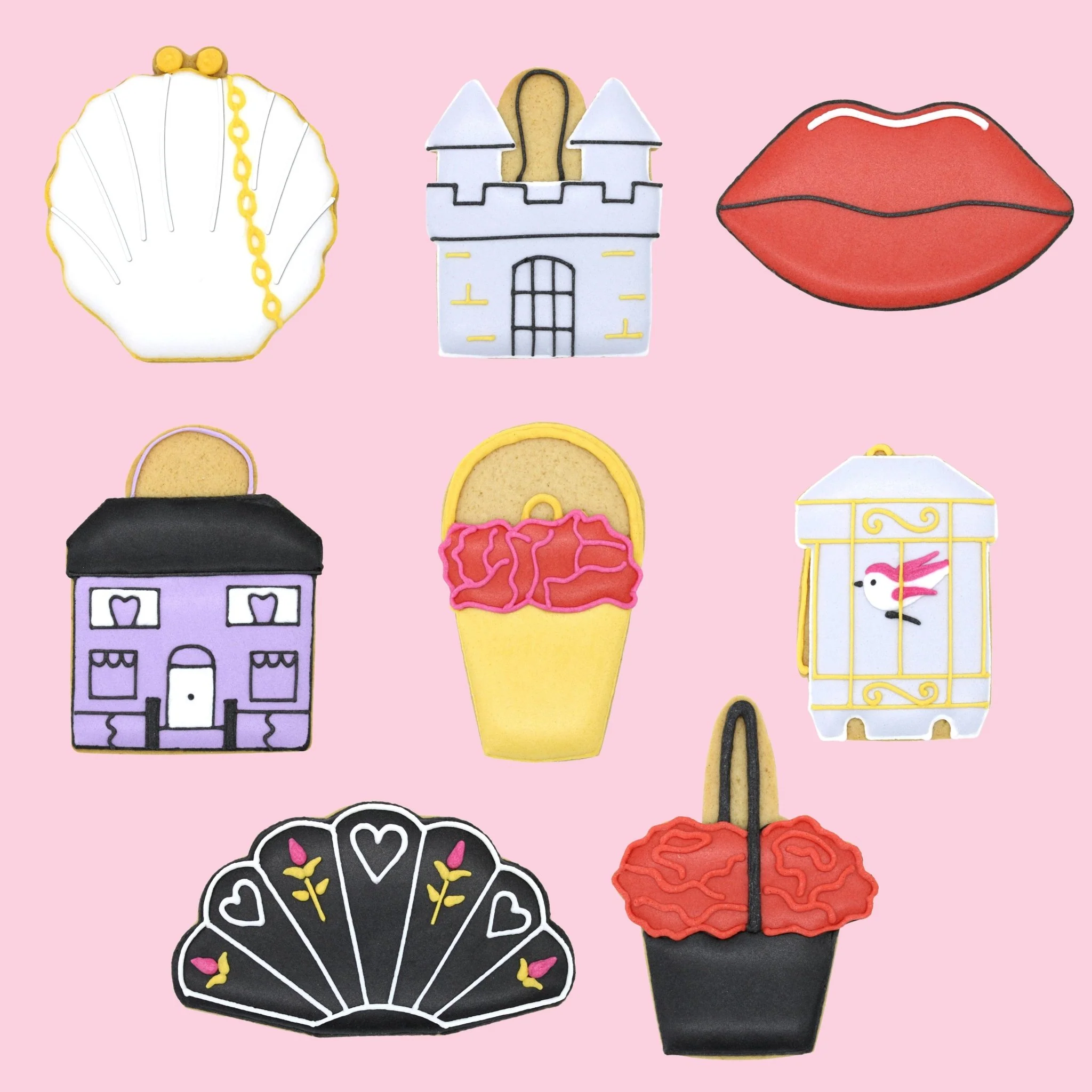 Lulu Guinness X Biscuiteers Fashion Biscuit Tin - Image 3