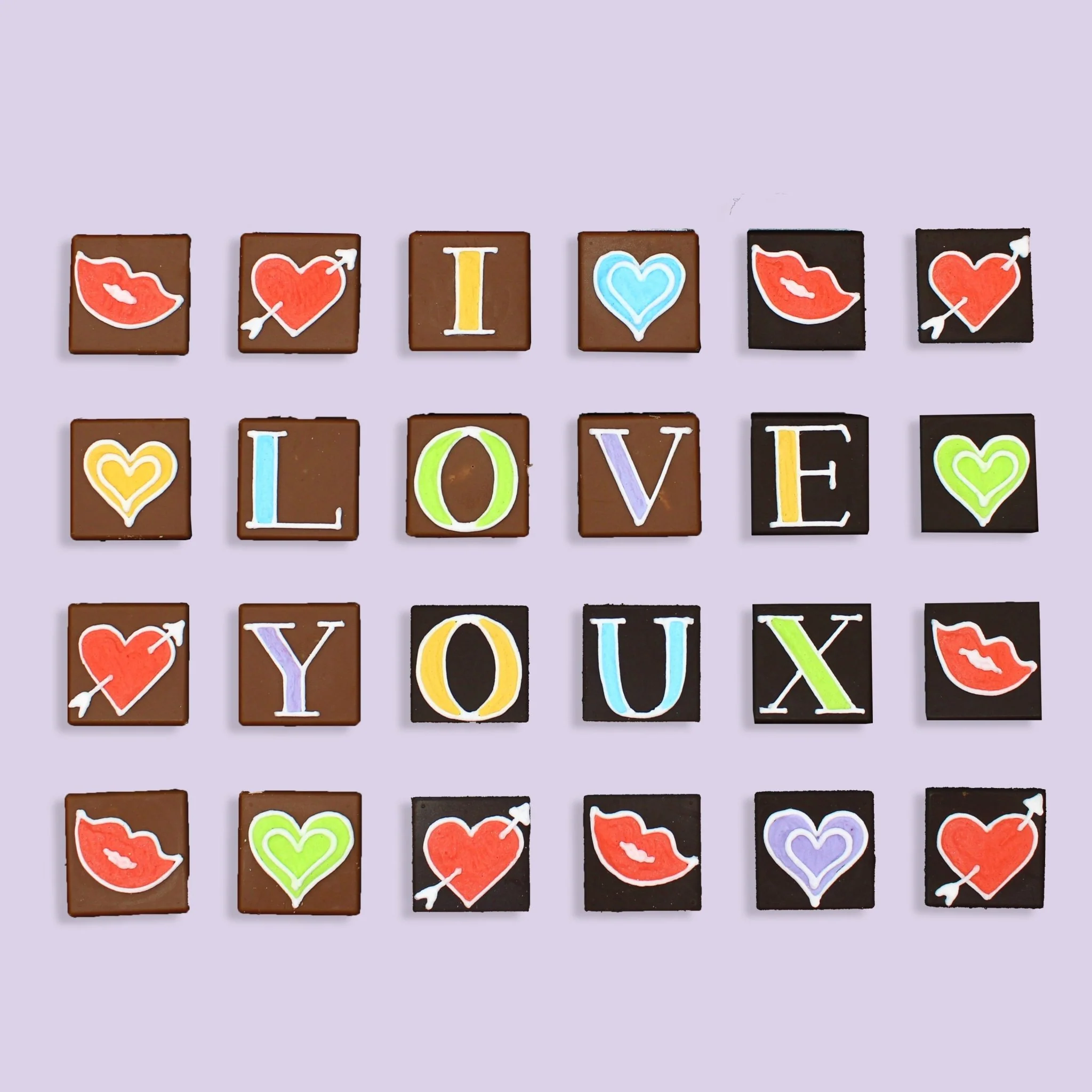 I Love You Chocolates Medium Tin - Image 2