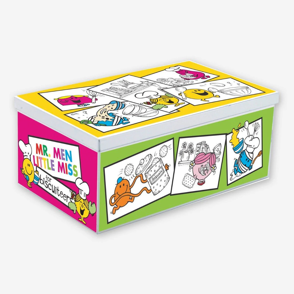 Mr Men And Little Miss Biscuit Tin - Image 4
