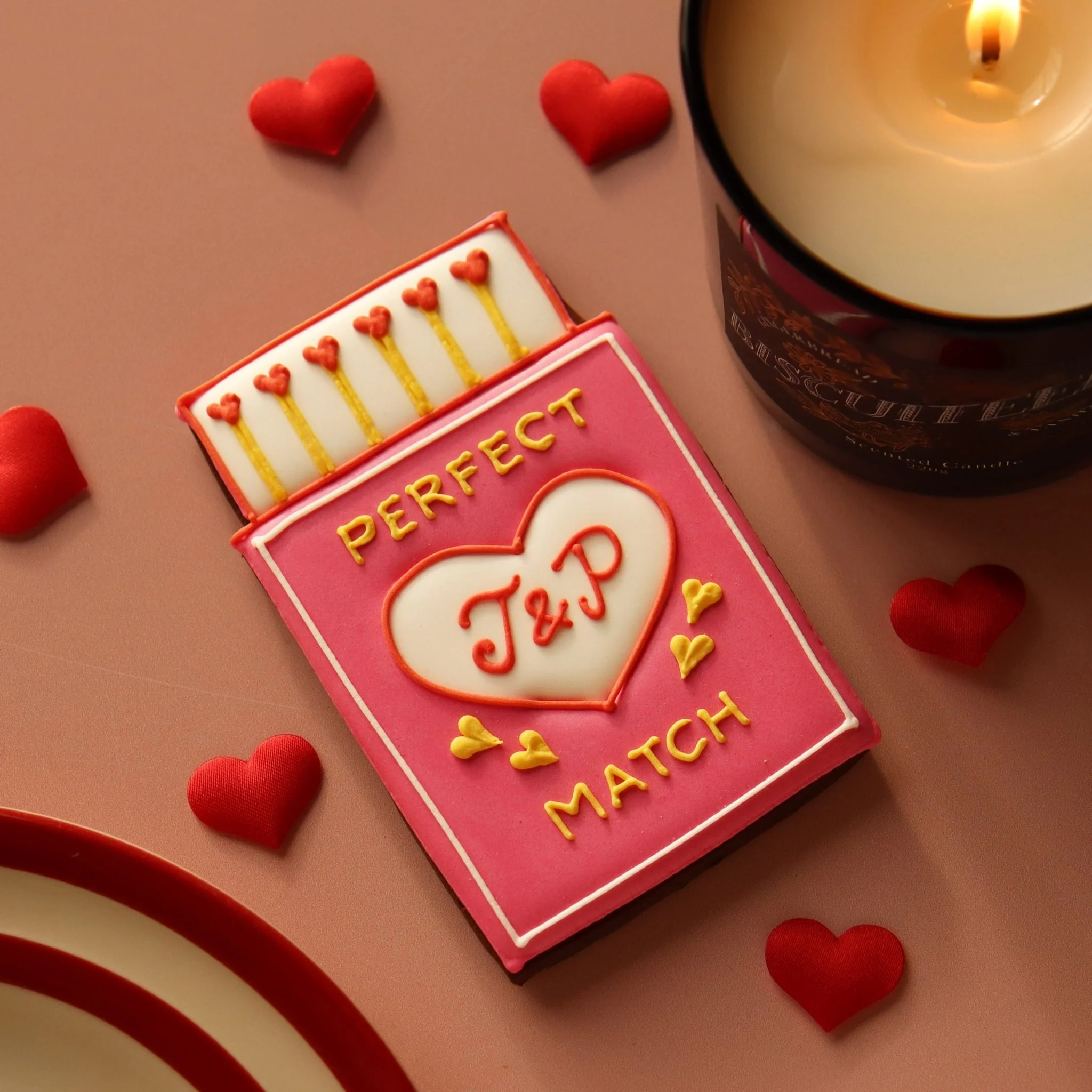Personalised Perfect Match Letterbox Biscuit - Image 2
