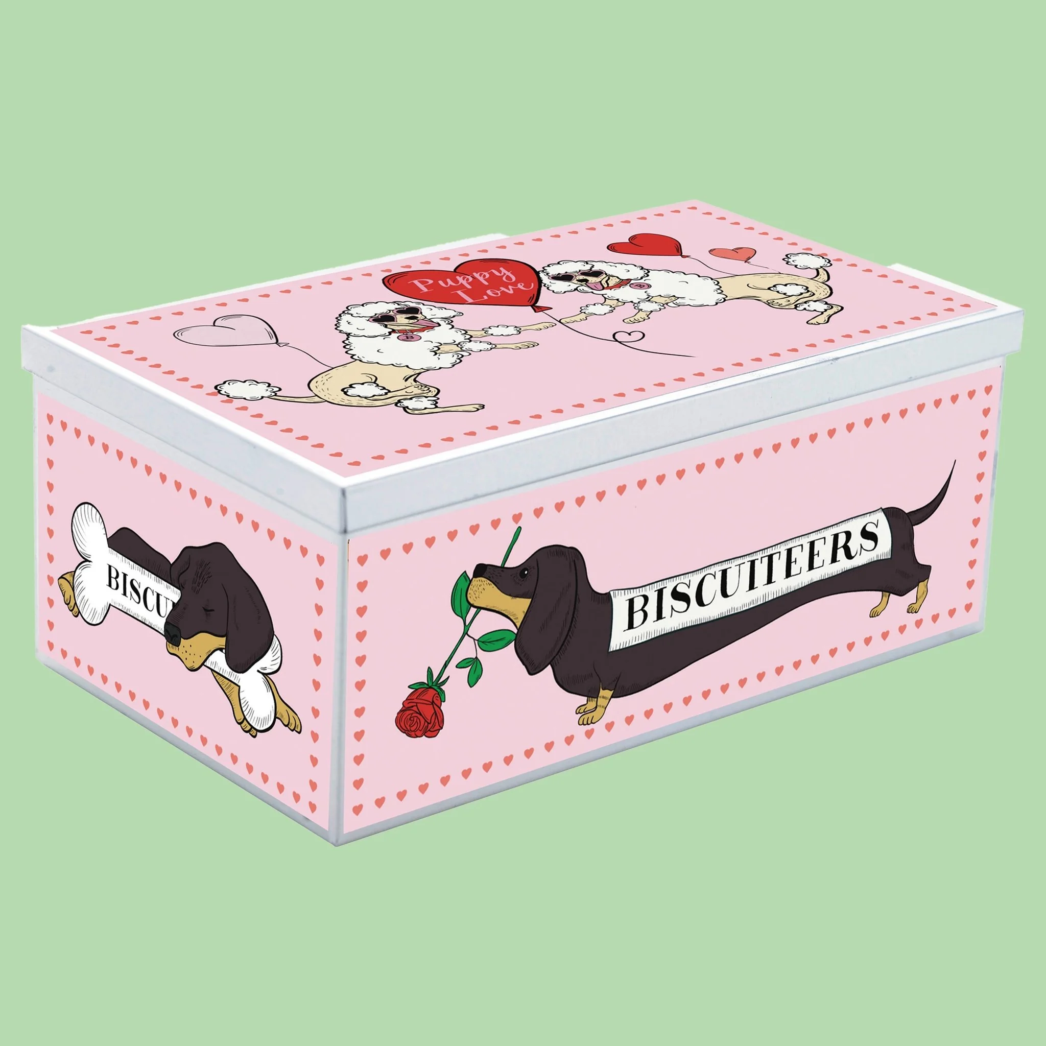 Puppy Love Biscuit Tin - Image 4