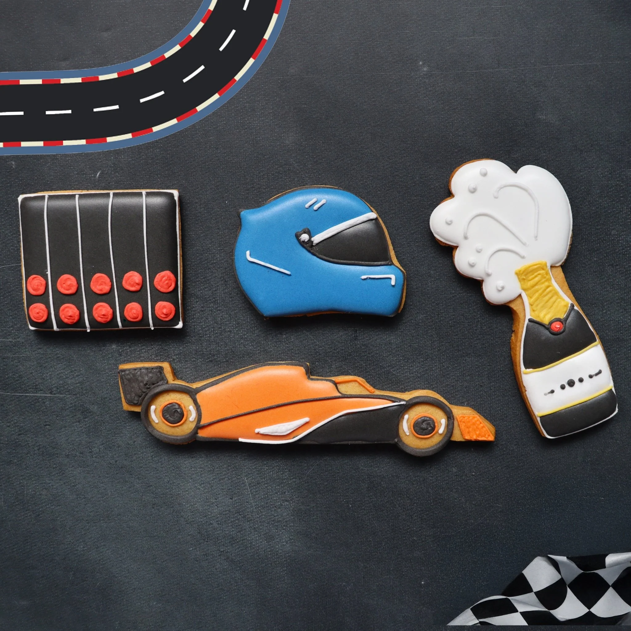 Racing Letterbox Biscuits - Image 2
