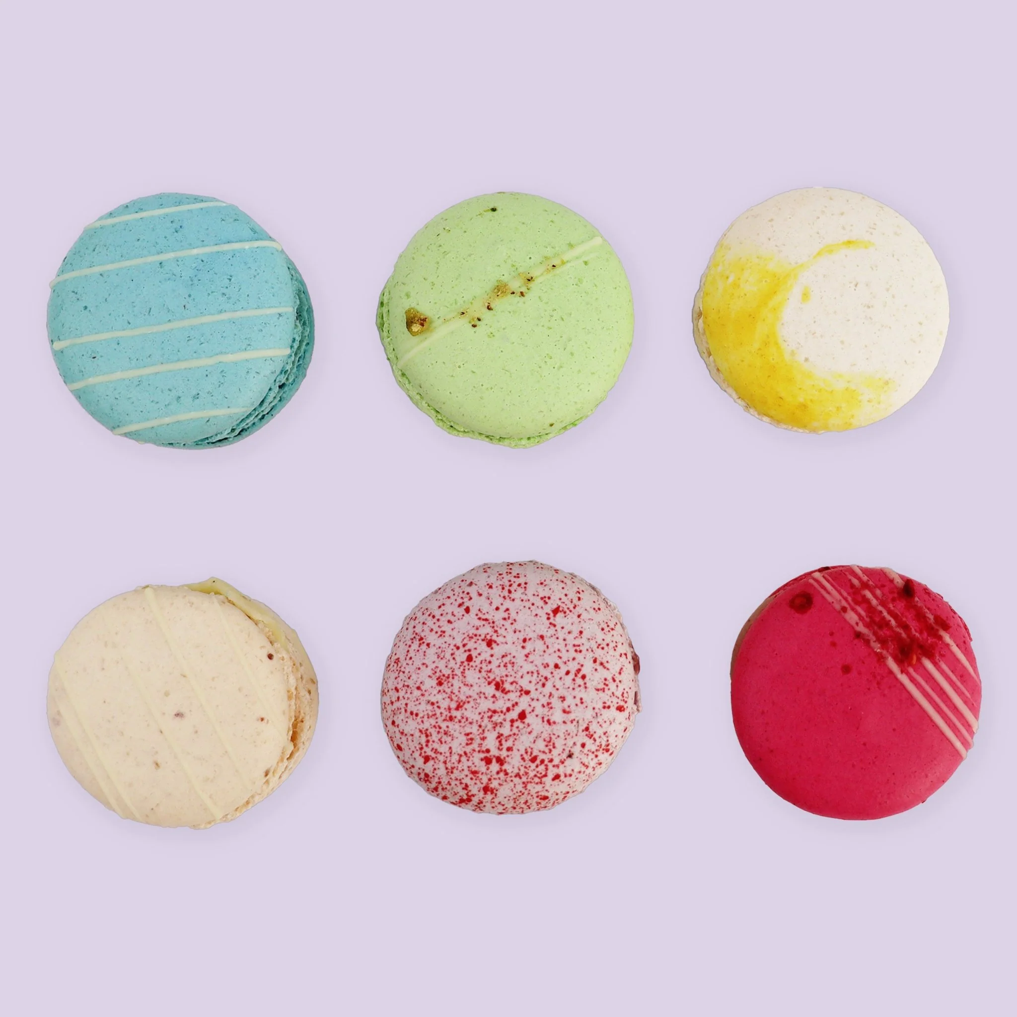 Rainbow Macarons Mini Gift Box - Image 4