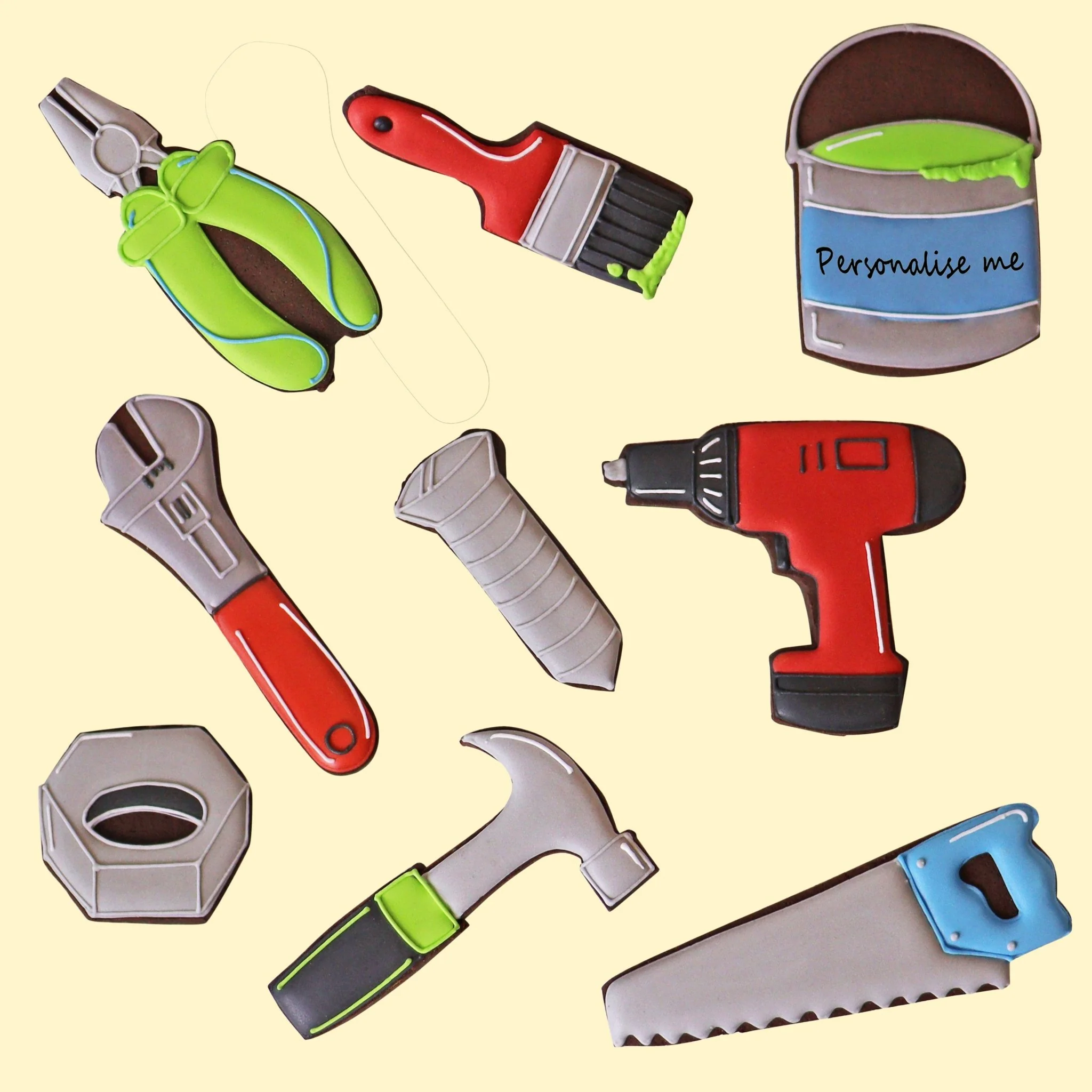 Tool Kit Biscuit Tin - Image 3