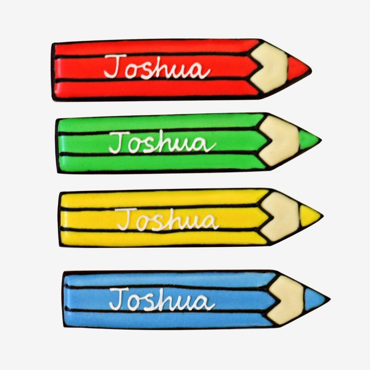 Personalised Pencils Biscuits - Image 3