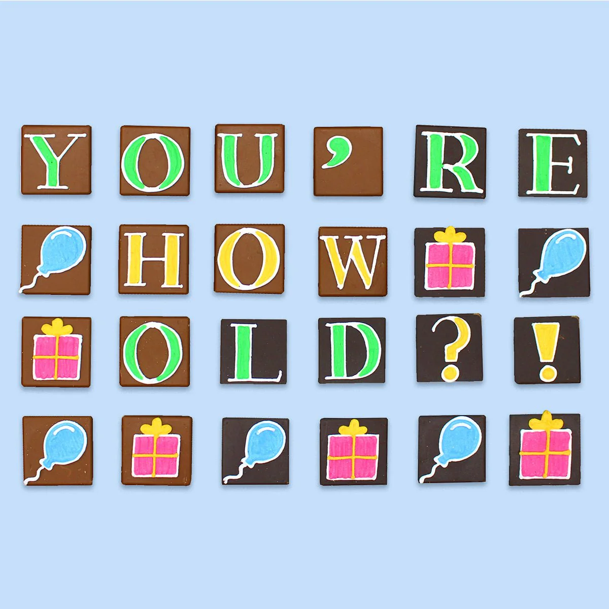 You're How Old!? Medium Tin Of Chocolates - Image 2